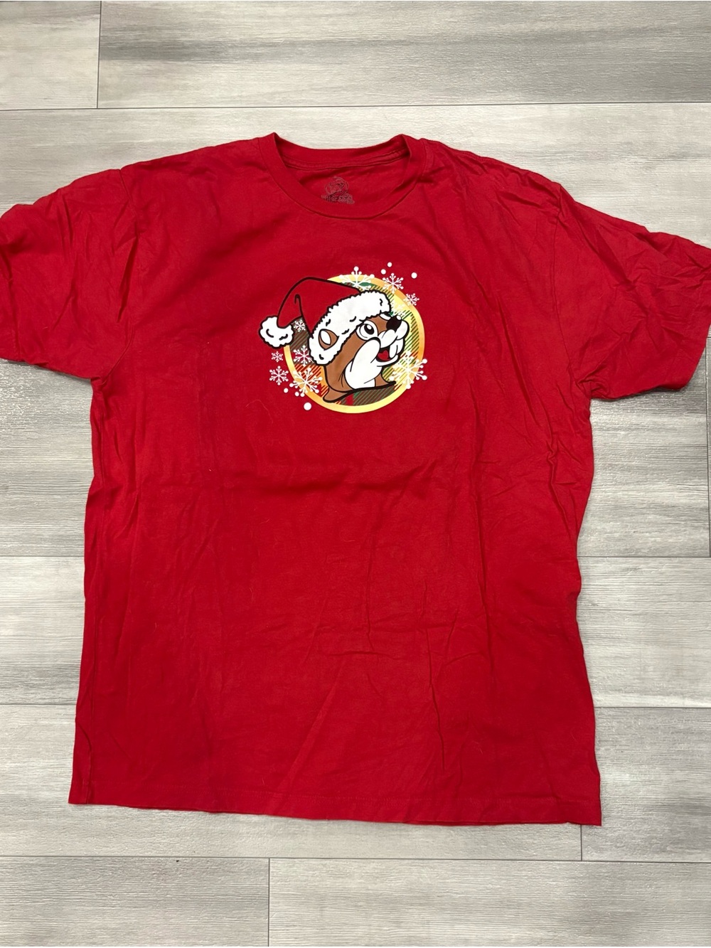 Red Holiday Graphic T-Shirt - women